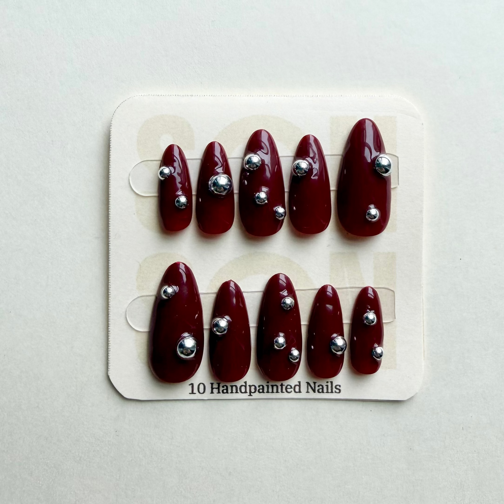 Red Studded